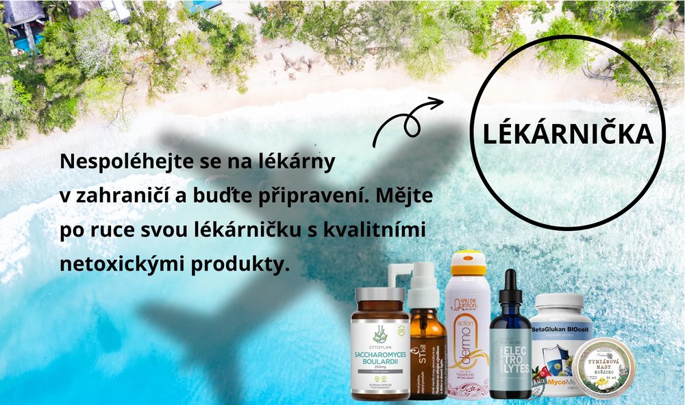 Netoxická cestování lékárnička - nejlepší první pomoc na cesty www.wugi.cz/lekarnicka