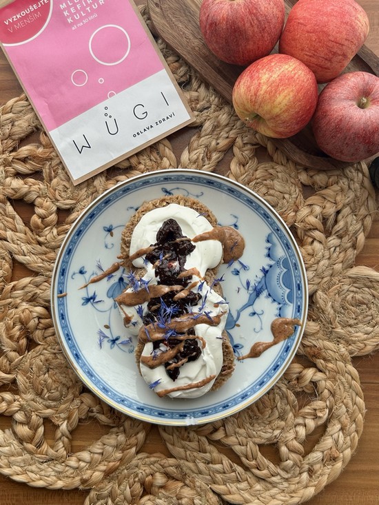 Zdravý recept na Mug cake do mikrovlnky www.wugi.cz