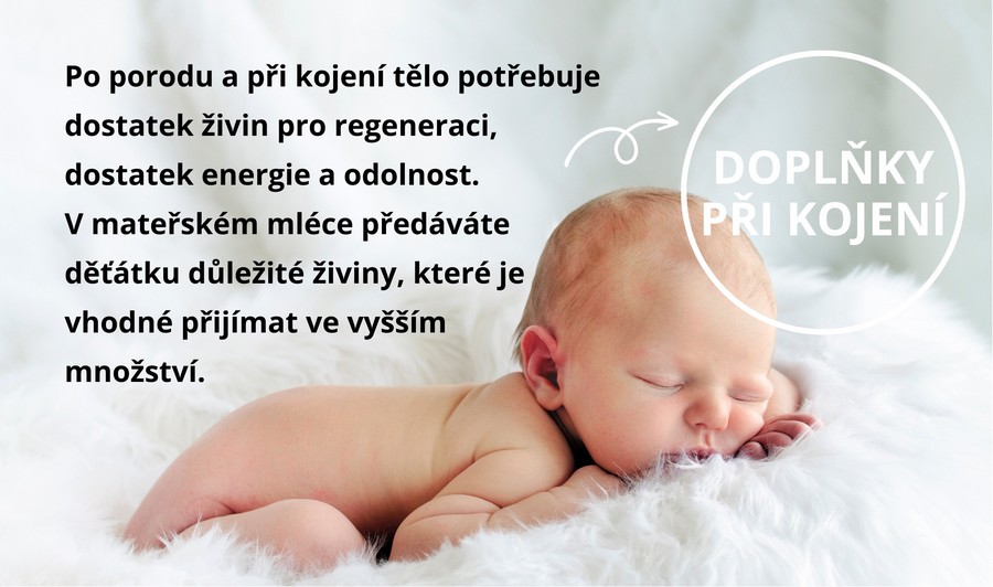 Doplňky stravy pro kojící ženy www.wugi.cz/kojeni