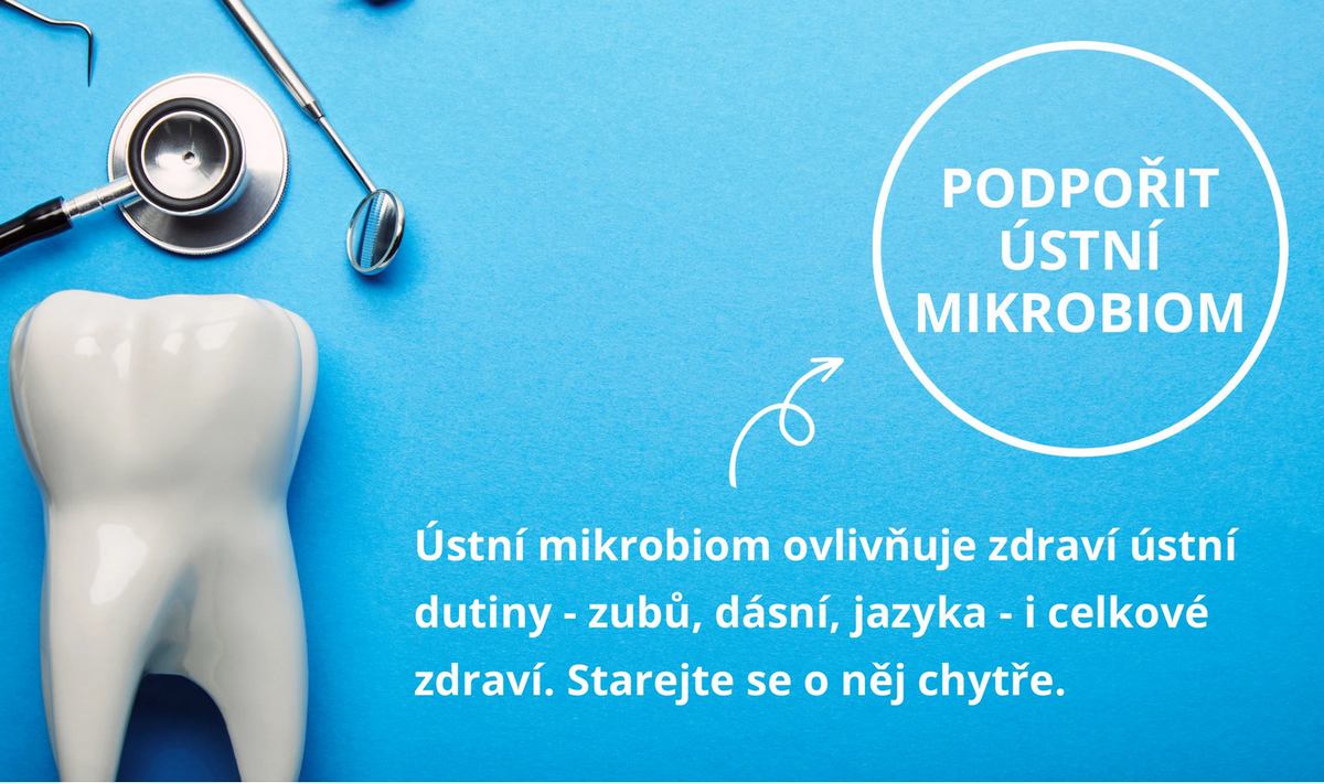Zdravé zuby, dásně i celé tělo. Pečujte o svůj ústní mikrobiom www.wugi.cz