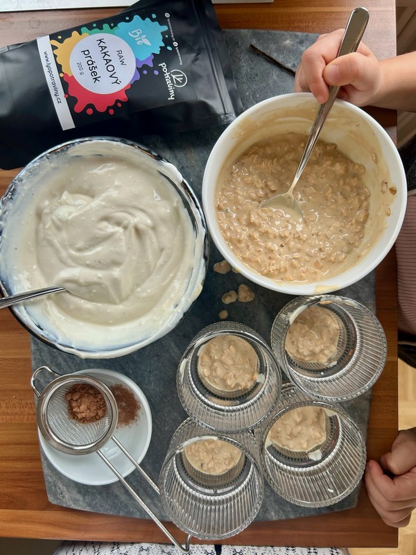 Probiotické tiramisu z fermentovaných vloček www.wugi.cz