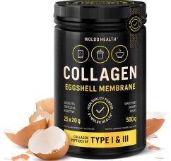 WoldoHealth Kolagen s práškem z membrány vaječné skořápky 500 g