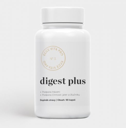 Digest plus (trávení, vylučování, činnost jater a žlučníku, detoxikace, imunita) - 90 kapslí