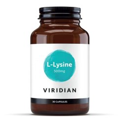 Viridian L-Lysine 30 kapslí