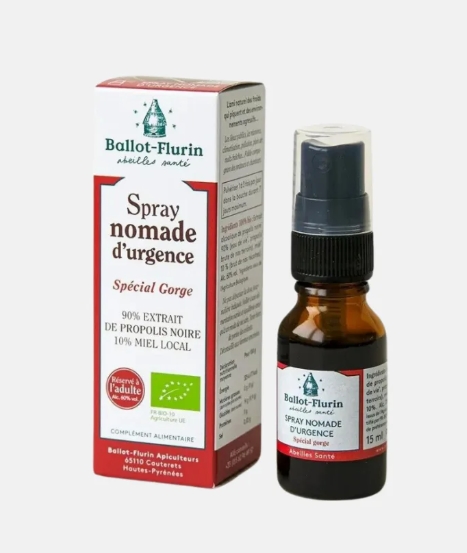 Ballot-Flurin Sprej do krku s černým propolisem 15 ml