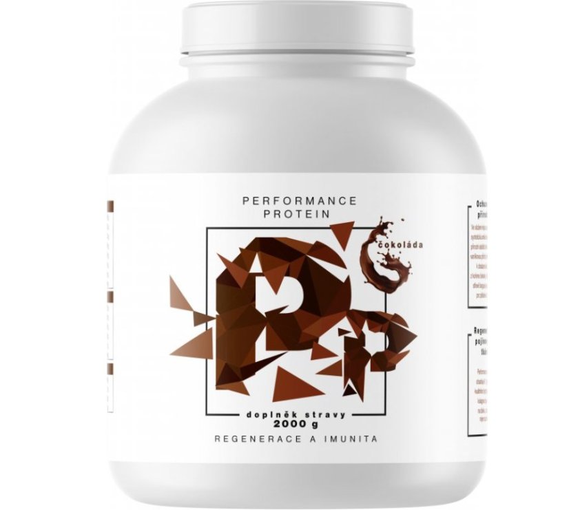Brainmax Performance protein Čokoláda - Velikost balení: 2000 g
