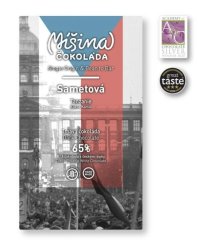 Míšina čokoláda Sametová čokoláda 65% 50 g