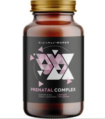 BrainMax Prenatal Complex, komplex vitamínů pro těhotné ženy, kojící a přípravu na těhotenství 90 kapslí