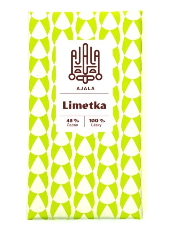 Ajala 45% čokoláda Limetka 45 g