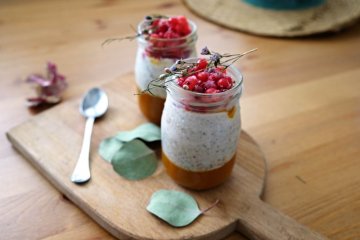 Chia puding s meruňkovým pyré