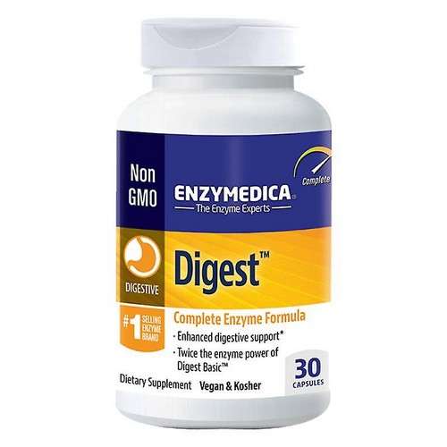 EnzyMedica Digest - trávicí enzymy pro optimální trávení a vstřebávání živin, 30 kapslí
