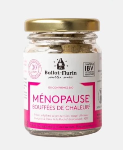 Ballot-Flurin Menopauza tablety s polyflorálním pylem pro období menopauzy 120 tablet