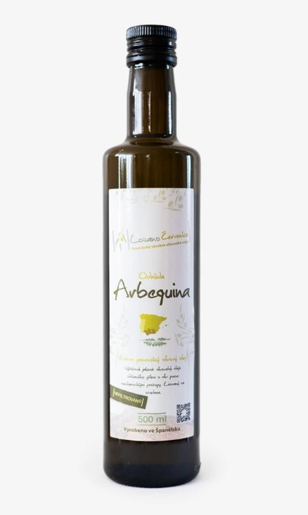 Lozano Červenka Arbequina – Extra panenský nefiltrovaný olivový olej 500 ml