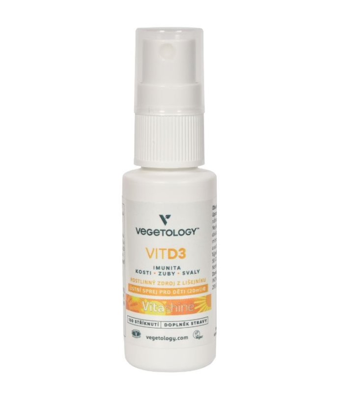 Vitashine Vitamin D3 ve spreji, 20 ml (vhodný od narození)