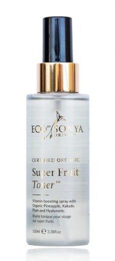 Eco by Sonya Revitalizující hydratační mlha s kyselinou hyaluronovou – Super Fruit Toner 100 ml