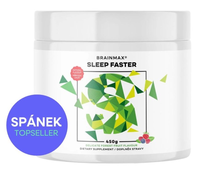 BrainMax Sleep Faster, GABA UPGRADE! 450 g