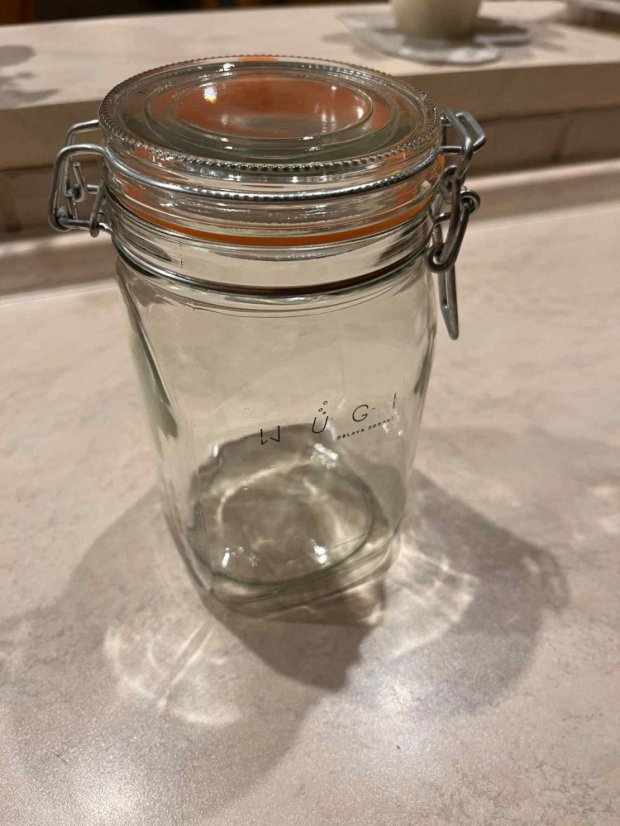 náhradní těsnění na WUGI sklenice (1ks) - barva těsnění: oranžové