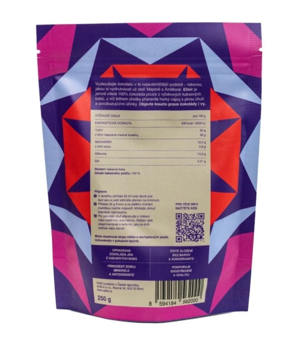Ajala Elixír – pravá horká 100% čokoláda 250 g