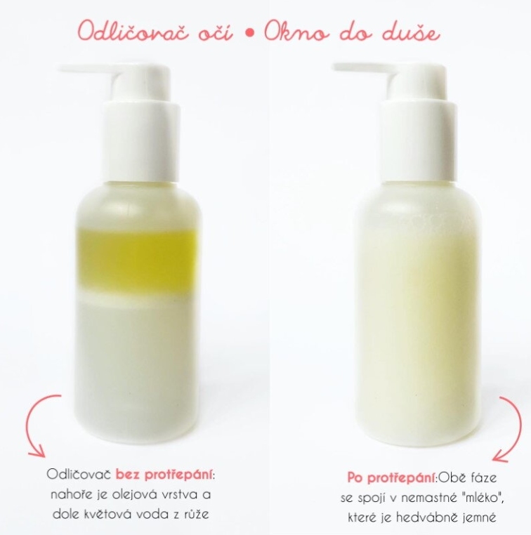 Biorythme Přírodní odličovač očí a obličeje Okno do duše (různé velikosti) - Velikost balení: 125 ml