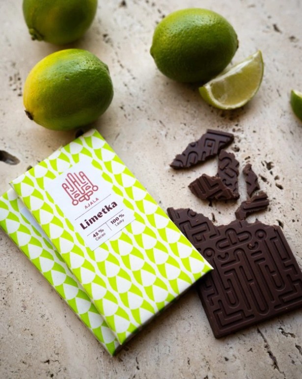 Ajala 45% čokoláda Limetka 45 g