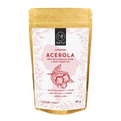 Acerola - přírodní vitamin C - prášek BIO 60g