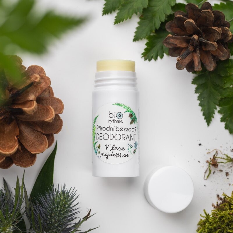 Biorythme Přírodní BEZSODÝ deodorant V lese najde(š) se (různé velikosti) - hmotnost DEO: 80g
