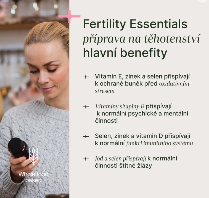 Trime Fertility Essentials (podpora těhotenství), kapsle