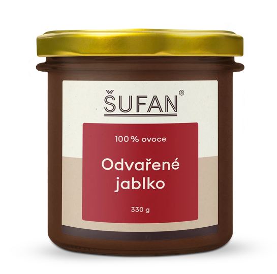 Šufan Odvařené jablko - 100 % ovoce, 330 g