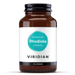 Viridian Enhanced Rhodiola Complex (Komplex Rozchodnice růžové s adaptogeny), 30 kapslí