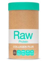 Amazonia Raw Protein Collagen Plus Čokoláda s oříšky 450 g