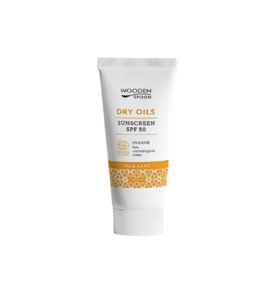 Wooden Spoon Minerální opalovací krém na obličej s nízkým komedogenním indexem SPF 50, 10 ml vzorek