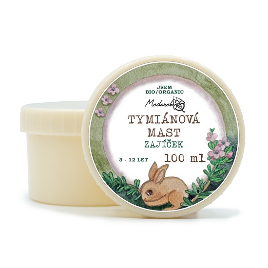 Medarek Tymiánová mast Zajíček - Velikost balení: 50 ml