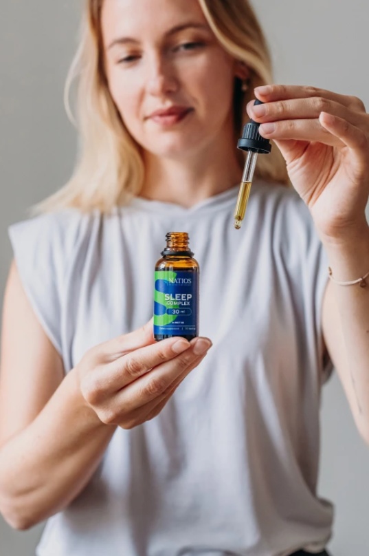 NATIOS Sleep Complex, Bylinné kapky v MCT oleji, 30 ml