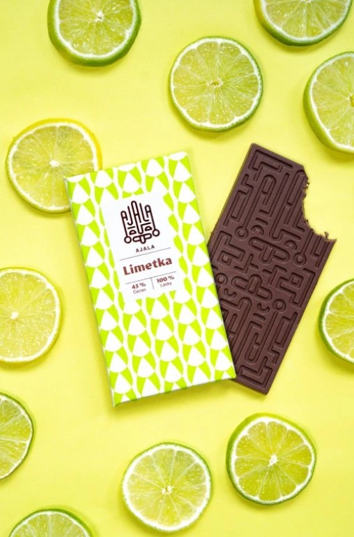 Ajala 45% čokoláda Limetka 45 g