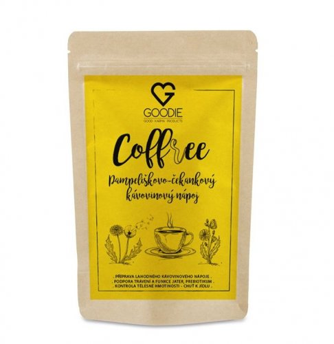 Goodie Coffree - pampeliškový kávovinový nápoj, bez kofeinu 75 g