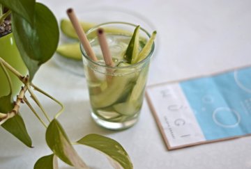 Okurková limonáda s vodním kefírem