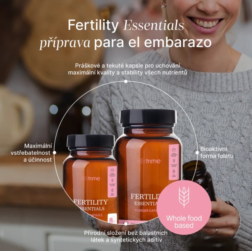 Trime Fertility Essentials (podpora těhotenství), kapsle