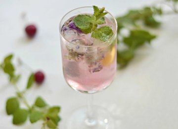 Fermentovaná limonáda s květy