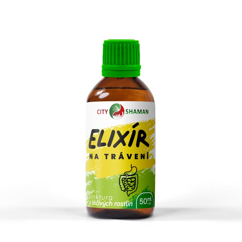 City Shaman Elixír na trávení kapky 50 ml