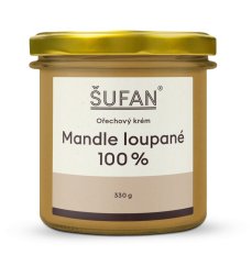 Šufan Mandlové máslo loupané 100 % 330 g