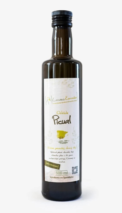 Lozano Červenka Picual – Extra panenský olivový olej nefiltrovaný 500 ml