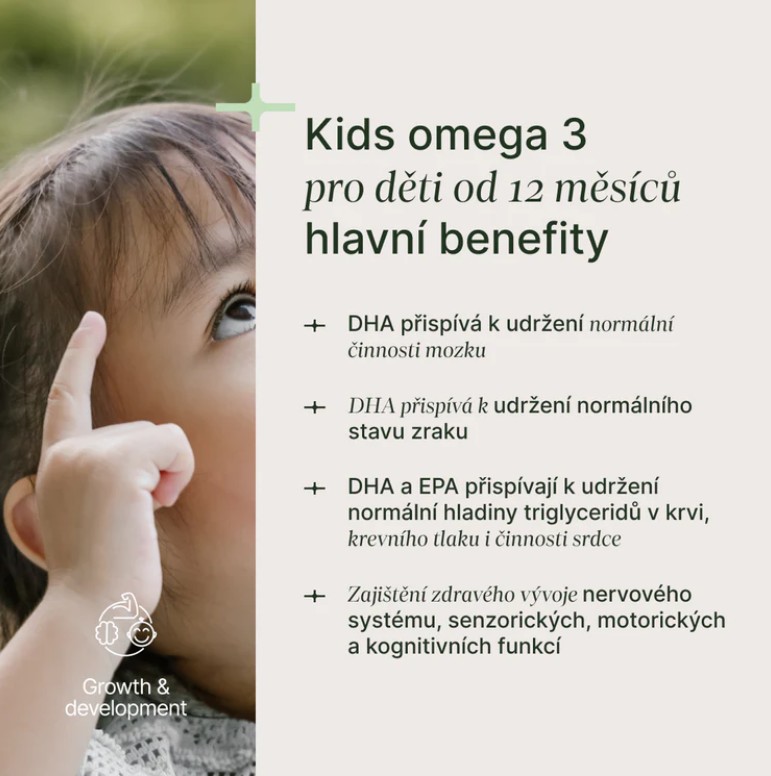 Trime Kids Omega 3, kapky, 31 ml - příchuť: citrón