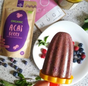 Borůvkovo-tvarohové nanuky (probiotické)