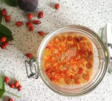 Šípková fermentáda: probioticko-vitamínová vzpruha na podzim