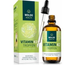 WoldoHealth Vitamin K2-MK7 v MCT oleji, 50 ml
