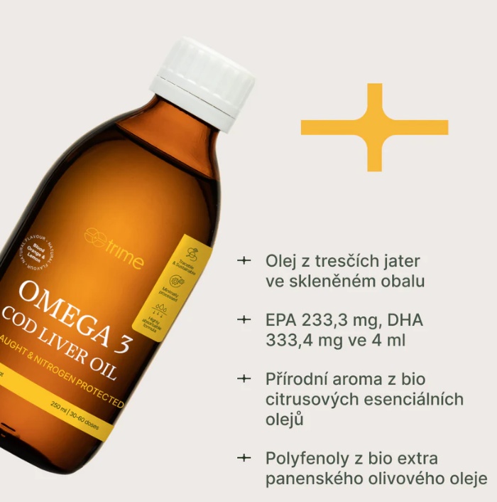 Trime Omega-3 Cod Liver Oil 250 ml