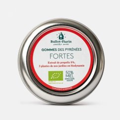 Ballot-Flurin Bio želé bonbony strong Hrdlo a hlasivky 30 g
