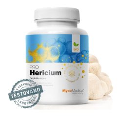 MycoMedica Hericium PRO, BIO 90 kapslí