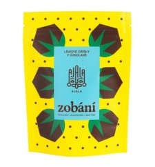 AJALA ČOKO ZOB – Lískové ořechy v BIO čokoládě 150 g