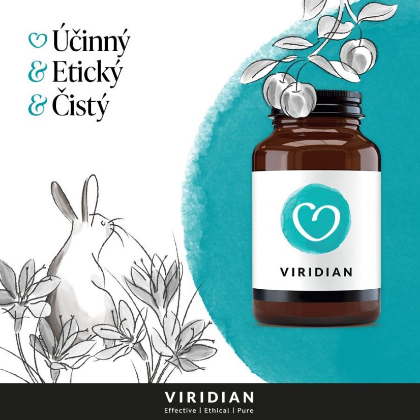 Viridian Elderberry Throat Spray Organic (Sprej do krku BIO), 50 ml